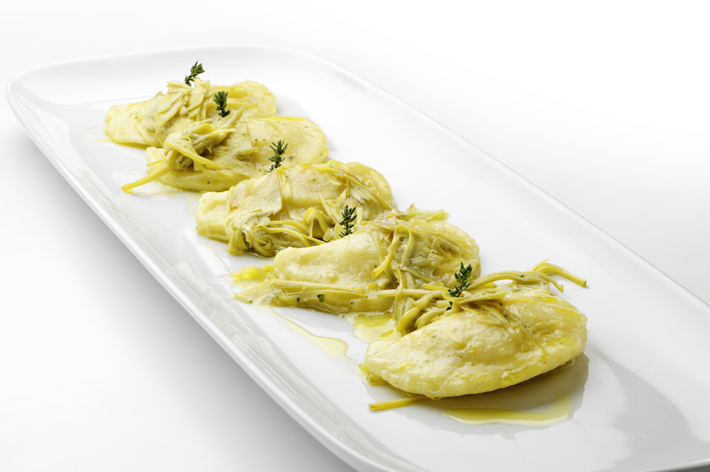 plato de ravioli